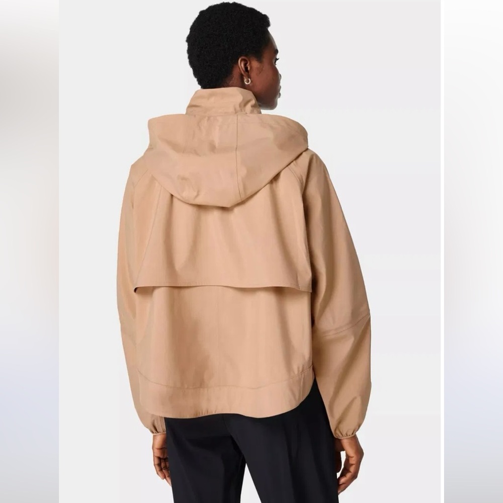 SWEATY BETTY Cropped Rain Jacket Size 6 - Picture 7 of 16
